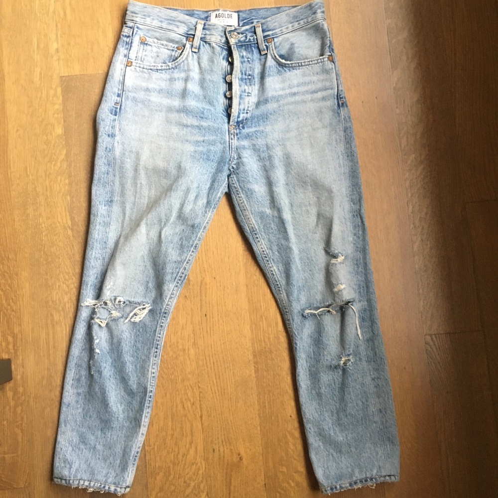 Agolde Jaime high rise classic fit jeans